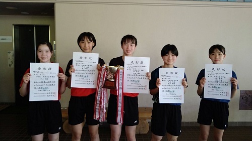 バドミントン部中学春②