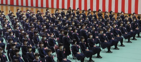 高校卒業式