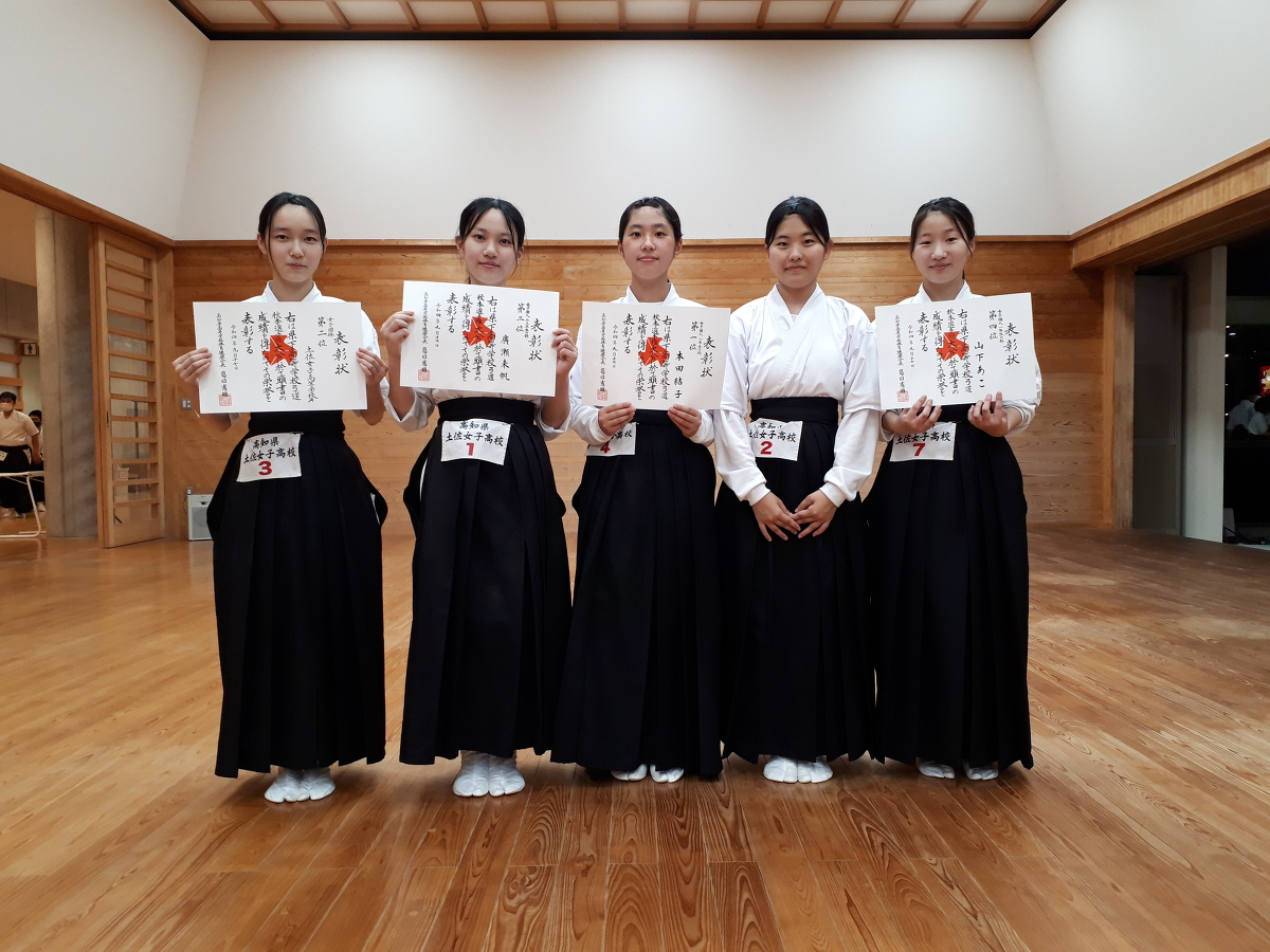 高知県高等学校弓道秋季選手権大会　結果